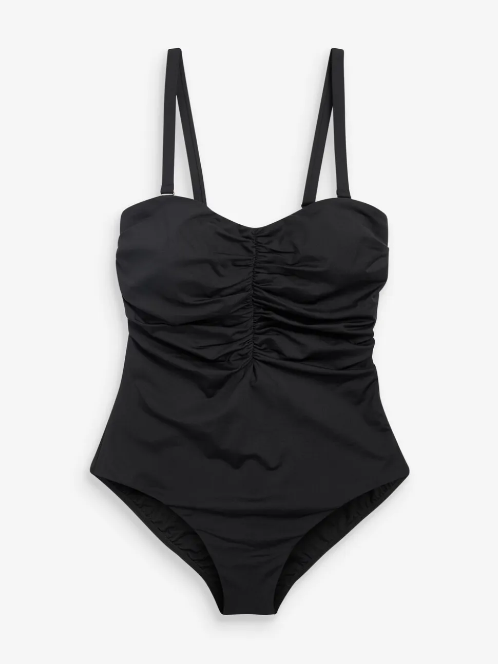 Noir - Maillot de bain DD+ Bandeau Gulmy Control filaire