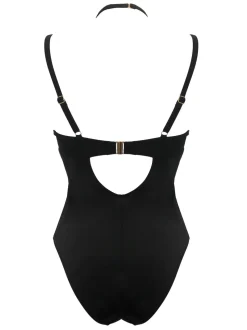 Noir - Maillot de bain Pour Moi Sydney à armatures à double bretelles