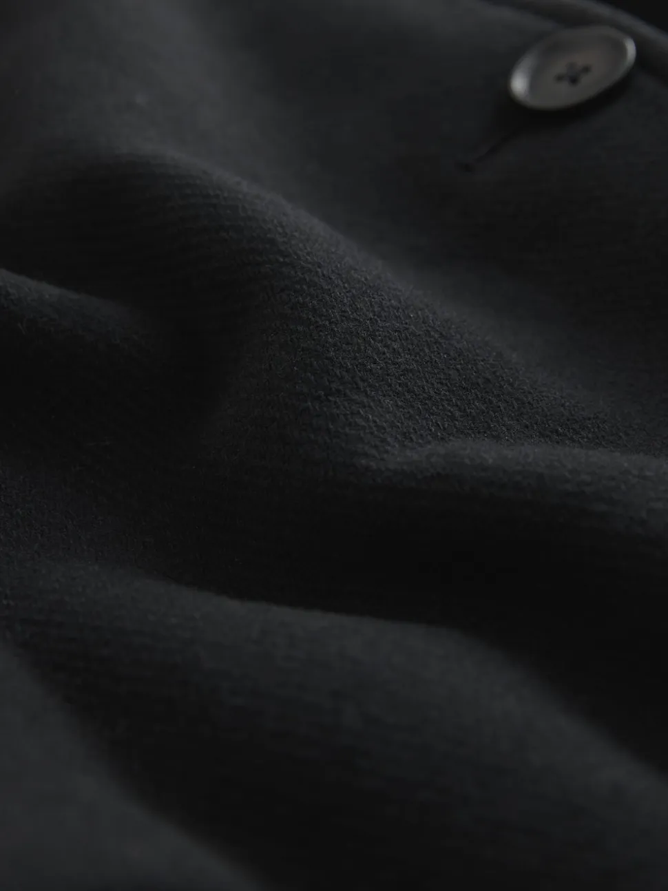 Noir - Manteau N. Premium en entonnoir