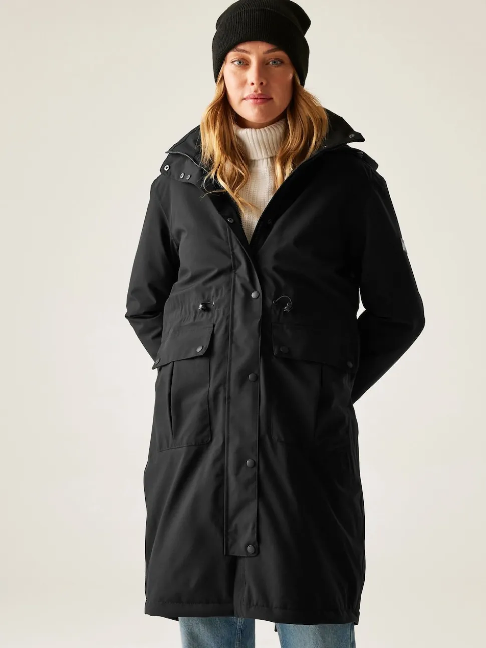 Noir - Manteau Regatta Yannta Isotex imperméable respirant