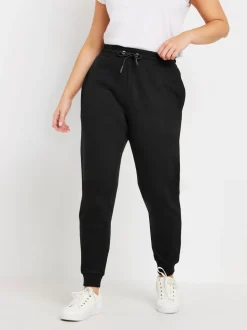 Noir - M&Co Joggers à poignets 2 Lot