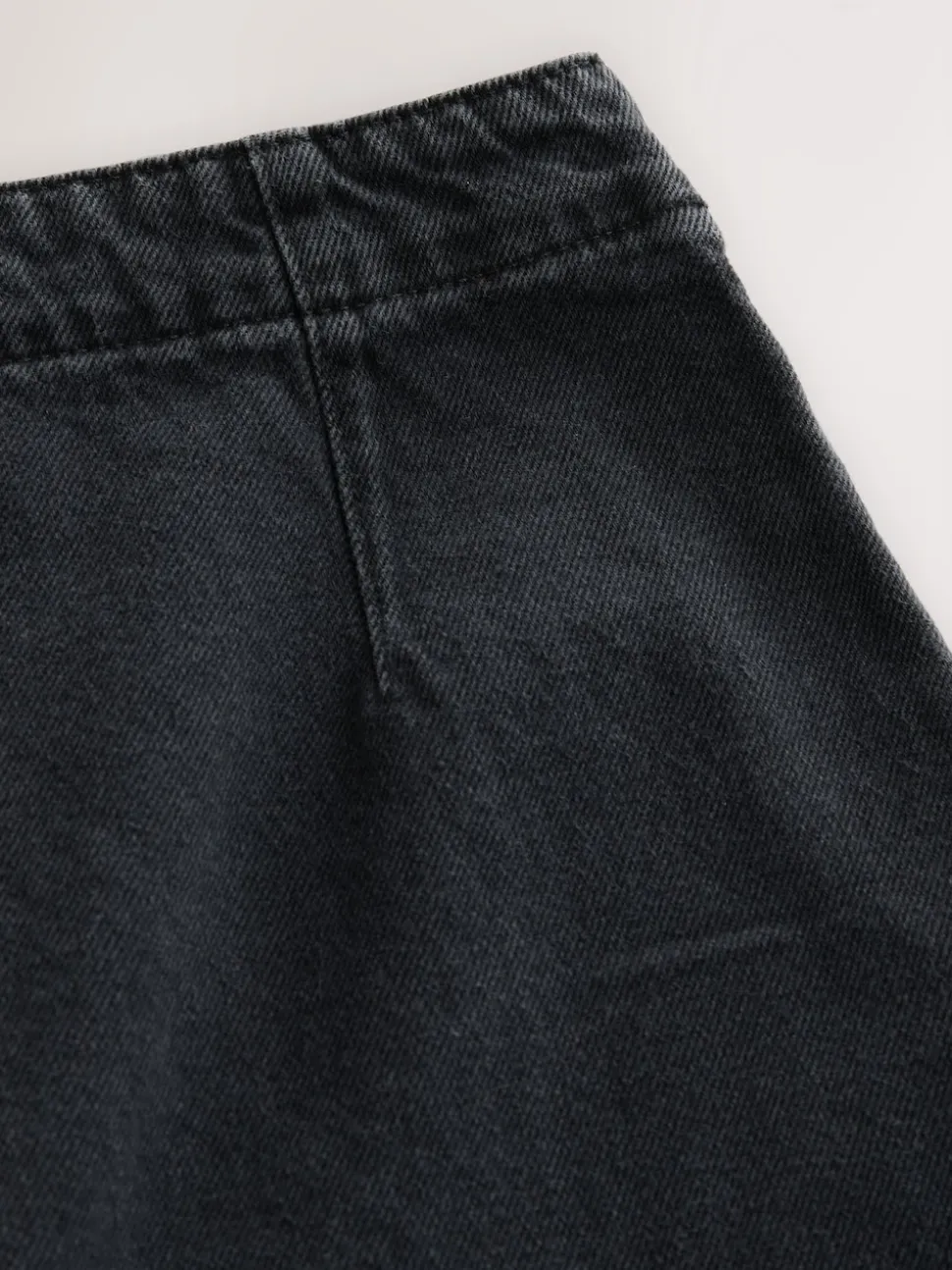 Noir - Mini jupe Jean