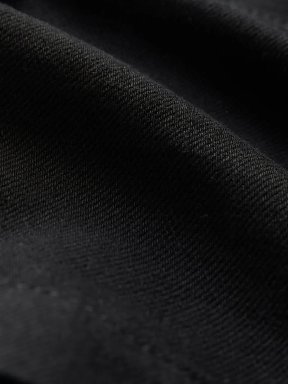 Noir - Minijupe Denim à poches plaquées