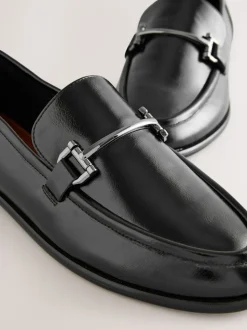 Noir - Mocassins à bout rond