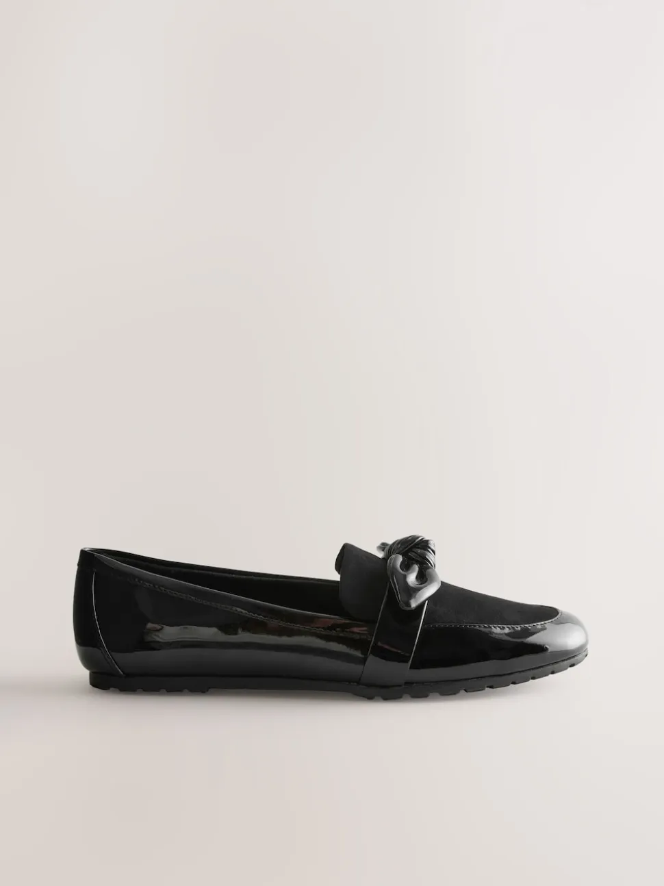 Noir - Mocassins Forever Comfort® à bout rond avec nœud