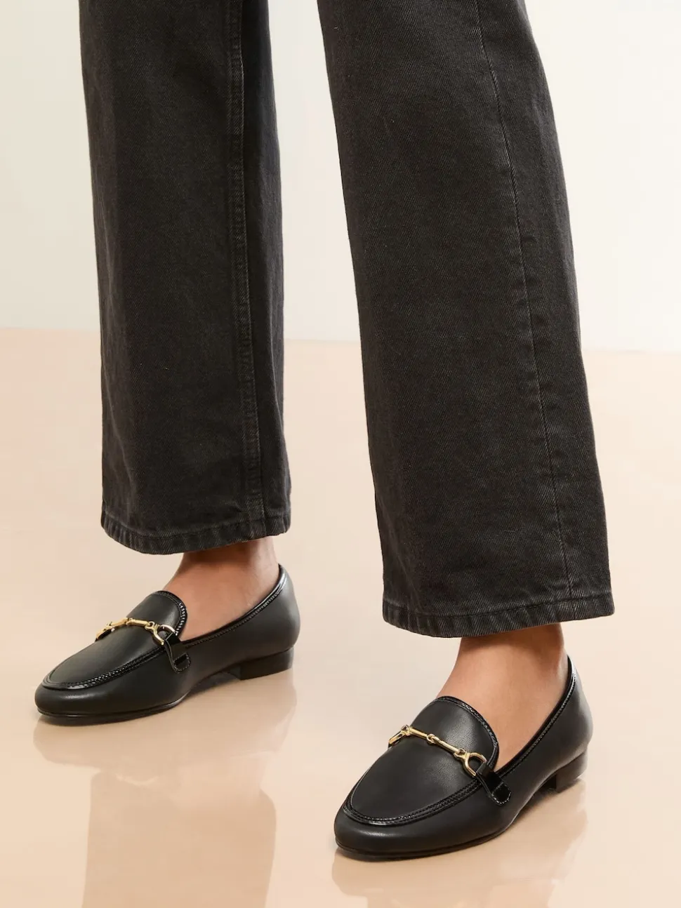 Noir - Mocassins Lipsy Snaffle en similicuir