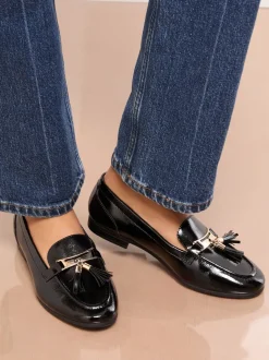 Noir - Mocassins Lipsy Vêtements de travail à glands avec bout en amande