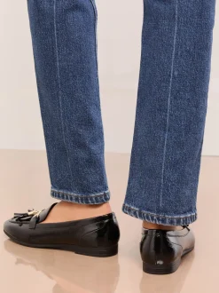 Noir - Mocassins Lipsy Vêtements de travail à glands avec bout en amande