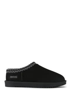 Noir - Mules Regatta Risley Mule WP imperméables en fausse fourrure