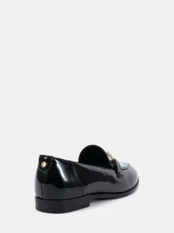 Noir - Novo Mocassins à bordure celeste avec anneau