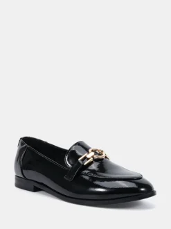 Noir - Novo Mocassins à bordure celeste avec anneau