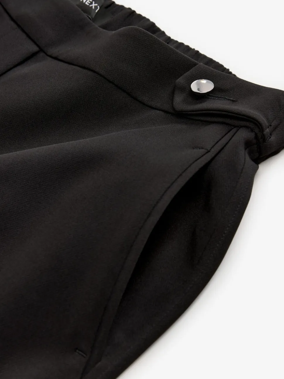 Noir - Pantalon bootcut habillé