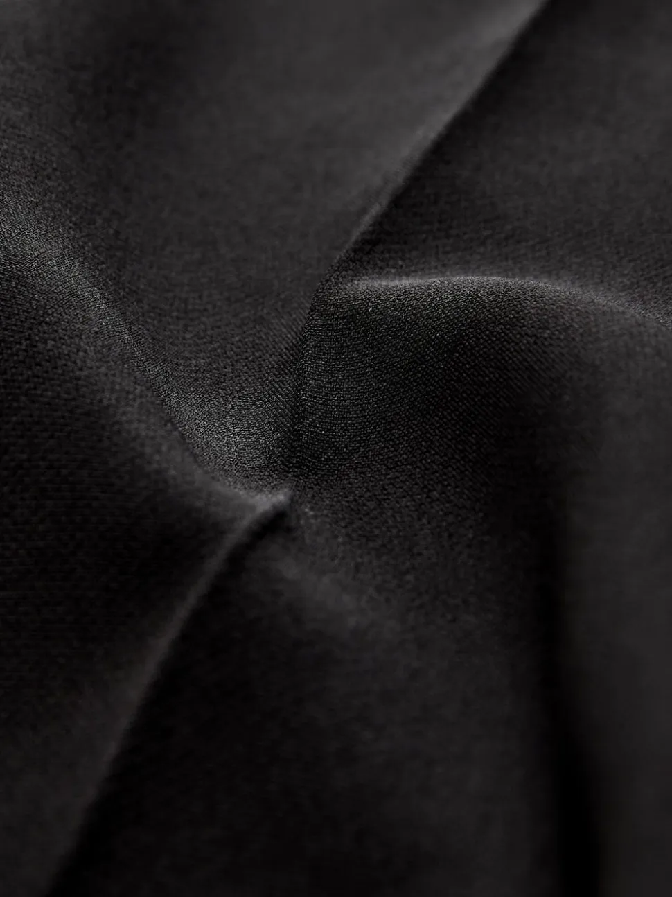 Noir - Pantalon bootcut habillé