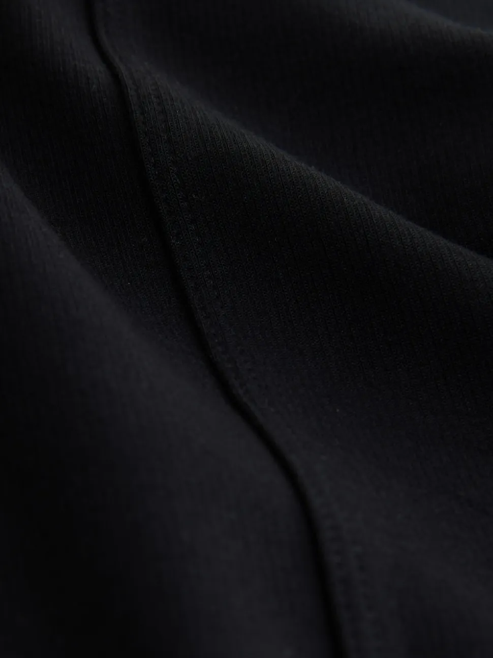 Noir - Pantalon de jogging fuselé en jersey
