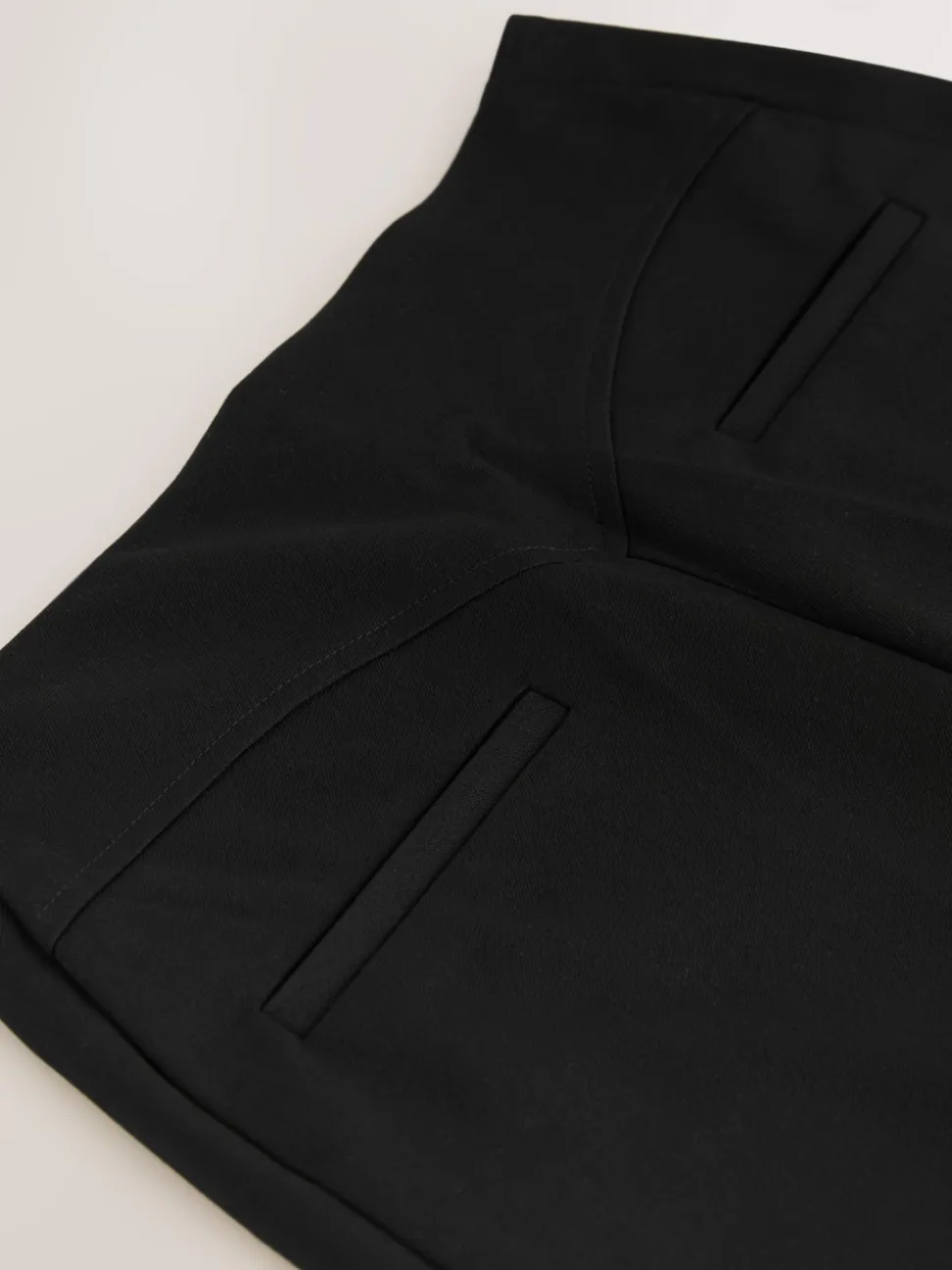 Noir - Pantalon militaire sculptant