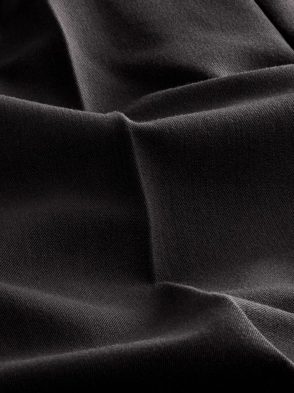 Noir - Pantalon sablier ajusté