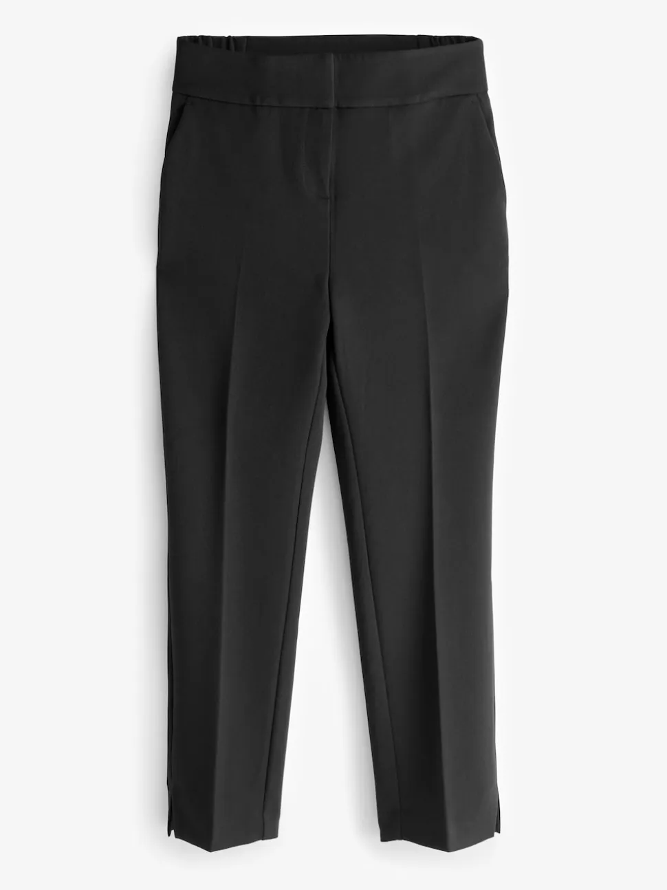 Noir - Pantalon slim ajusté