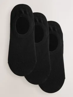 Noir - Paquet de chaussettes invisibles 3