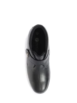 Noir - pavers Coupe ample Bottes/Bottines pour femme en cuir