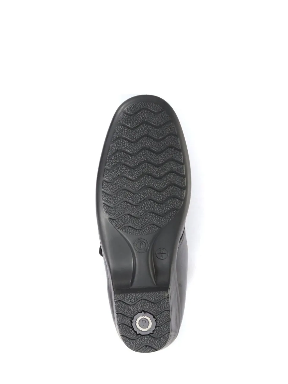 Noir - pavers Coupe ample Bottes/Bottines pour femme en cuir