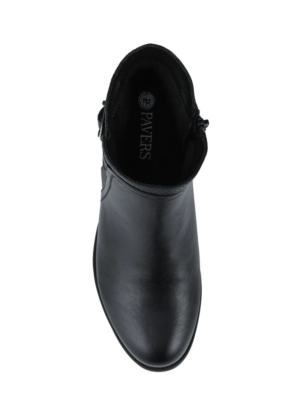 Noir - Pavers Ladies Ankle Bottes Smart
