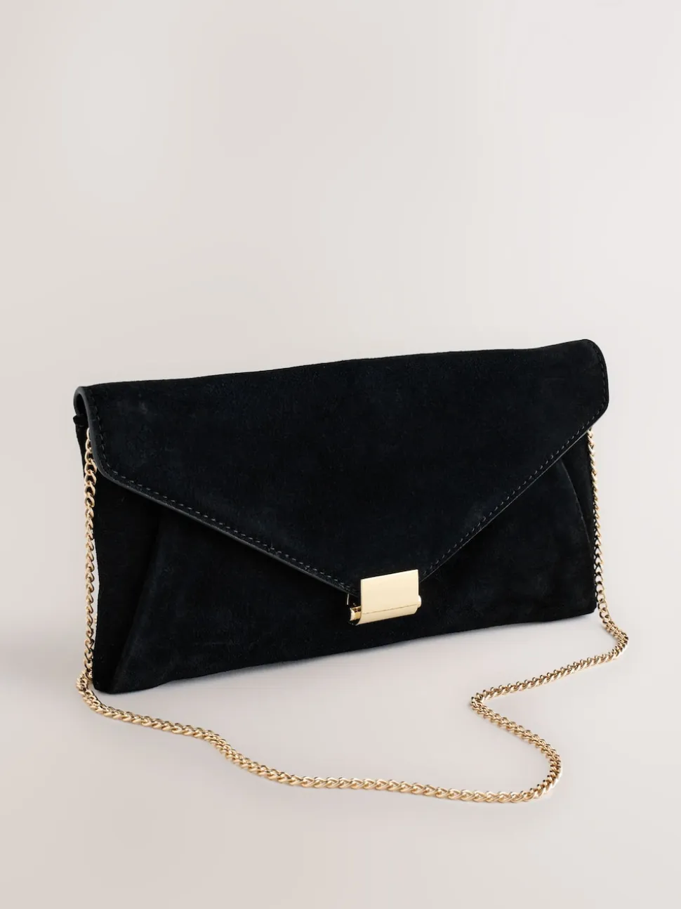Noir - Pochette en daim