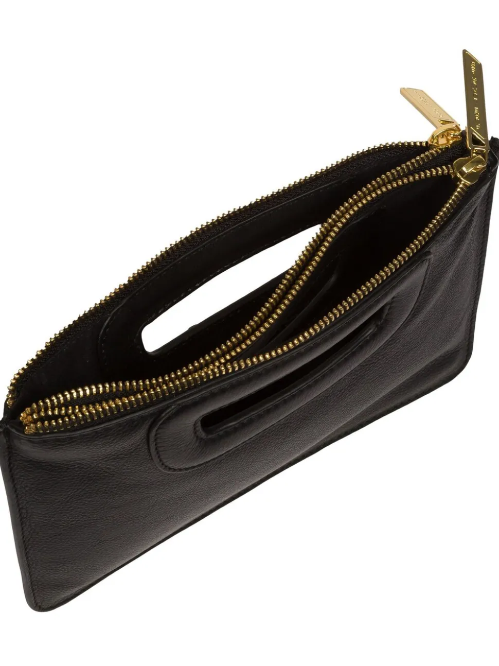 Noir - Pochette Pure Luxuries London Esher en cuir