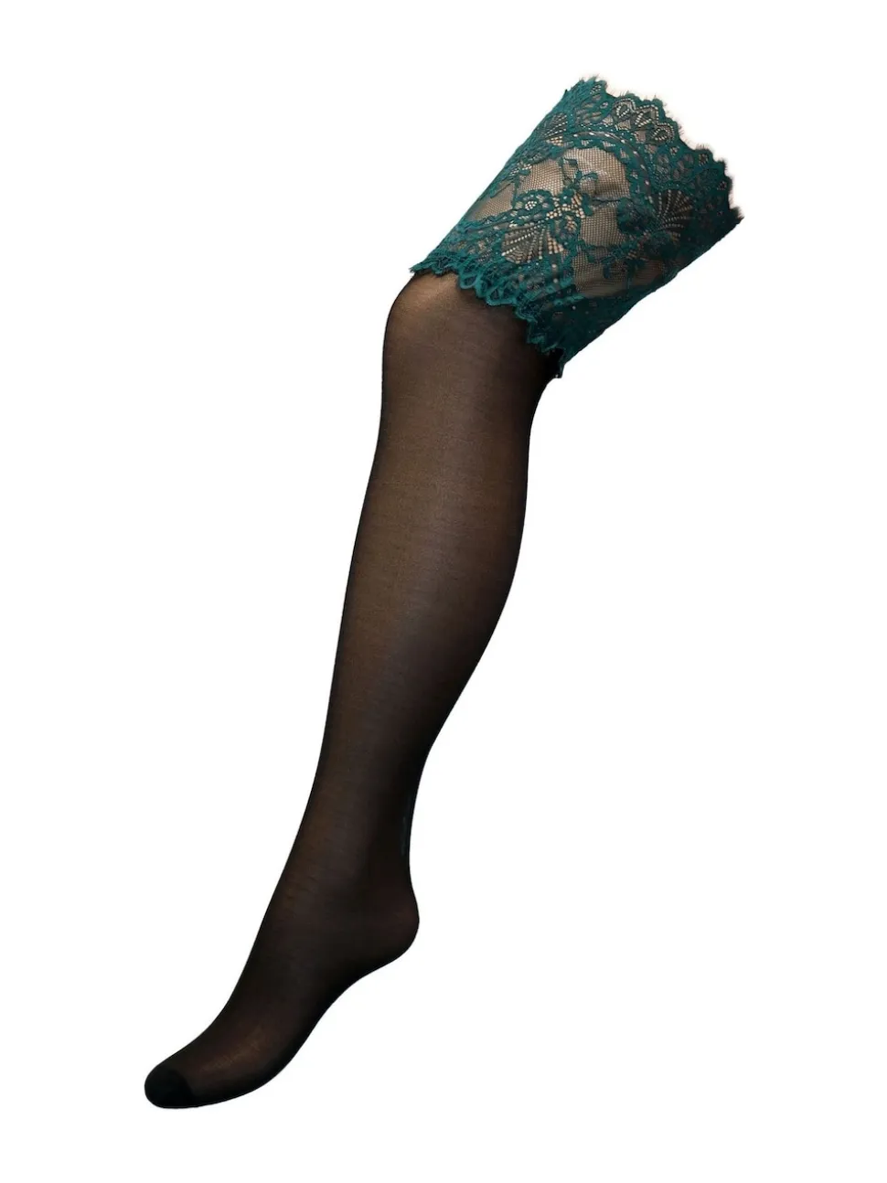 Noir - Pour Moi Deep Eyelash 15 Hold-ups en dentelle deniers