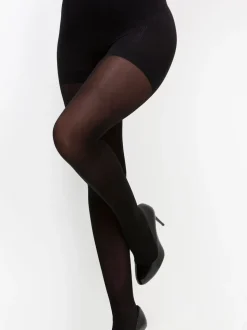 Noir - Pour Moi Definitions 40 Denier Shaping Control Tights