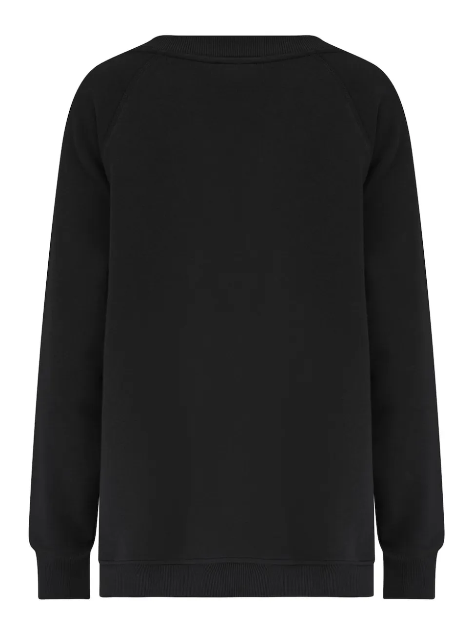 Noir - Pour Moi le Sweat-shirt Décontracté à Col en V le plus doux pour le repos