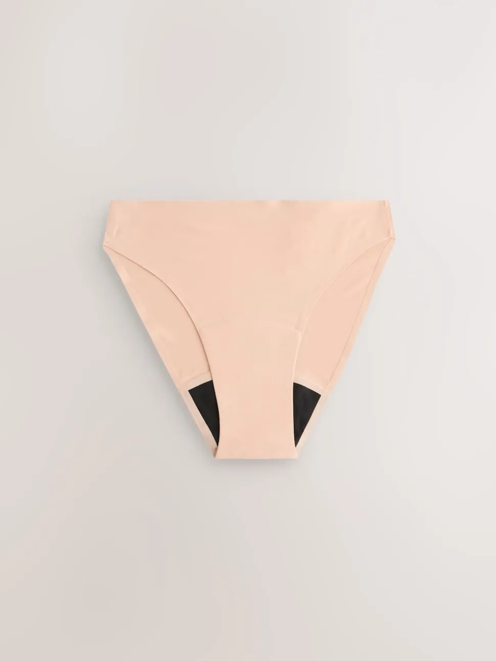 Noir / Praline nude / Rose fleuri - Lot de 4 culottes menstruelles à débit moyen Invisible
