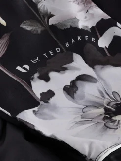 Noir - Pyjama boutonné B by Ted Baker en satin