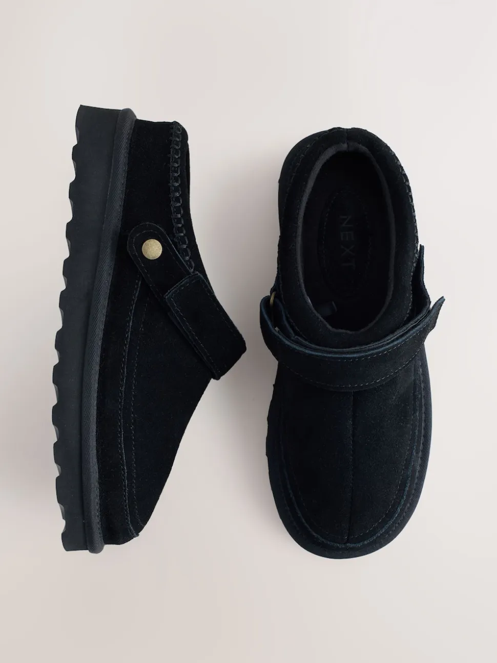 Noir - Sabots Forever Comfort® à semelle épaisse