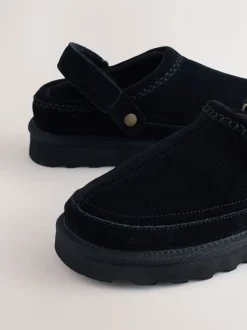 Noir - Sabots Forever Comfort® à semelle épaisse