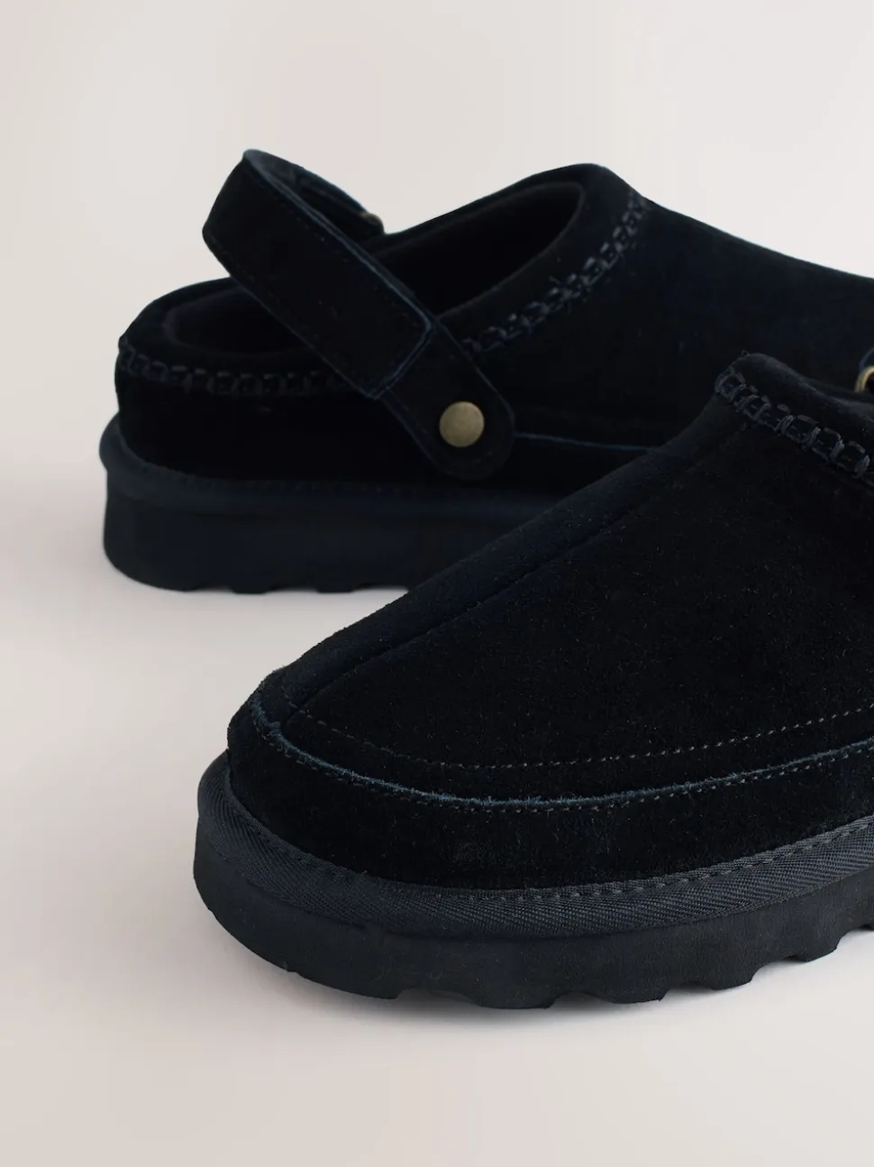 Noir - Sabots Forever Comfort® à semelle épaisse