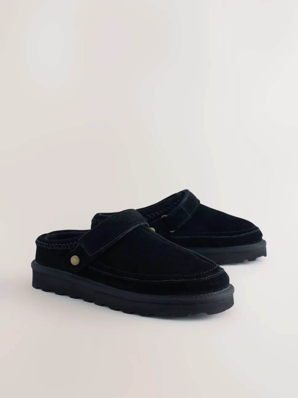 Noir - Sabots Forever Comfort® à semelle épaisse