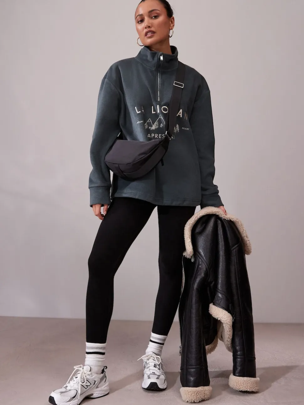 Noir - Sac à bandoulière à bandoulière