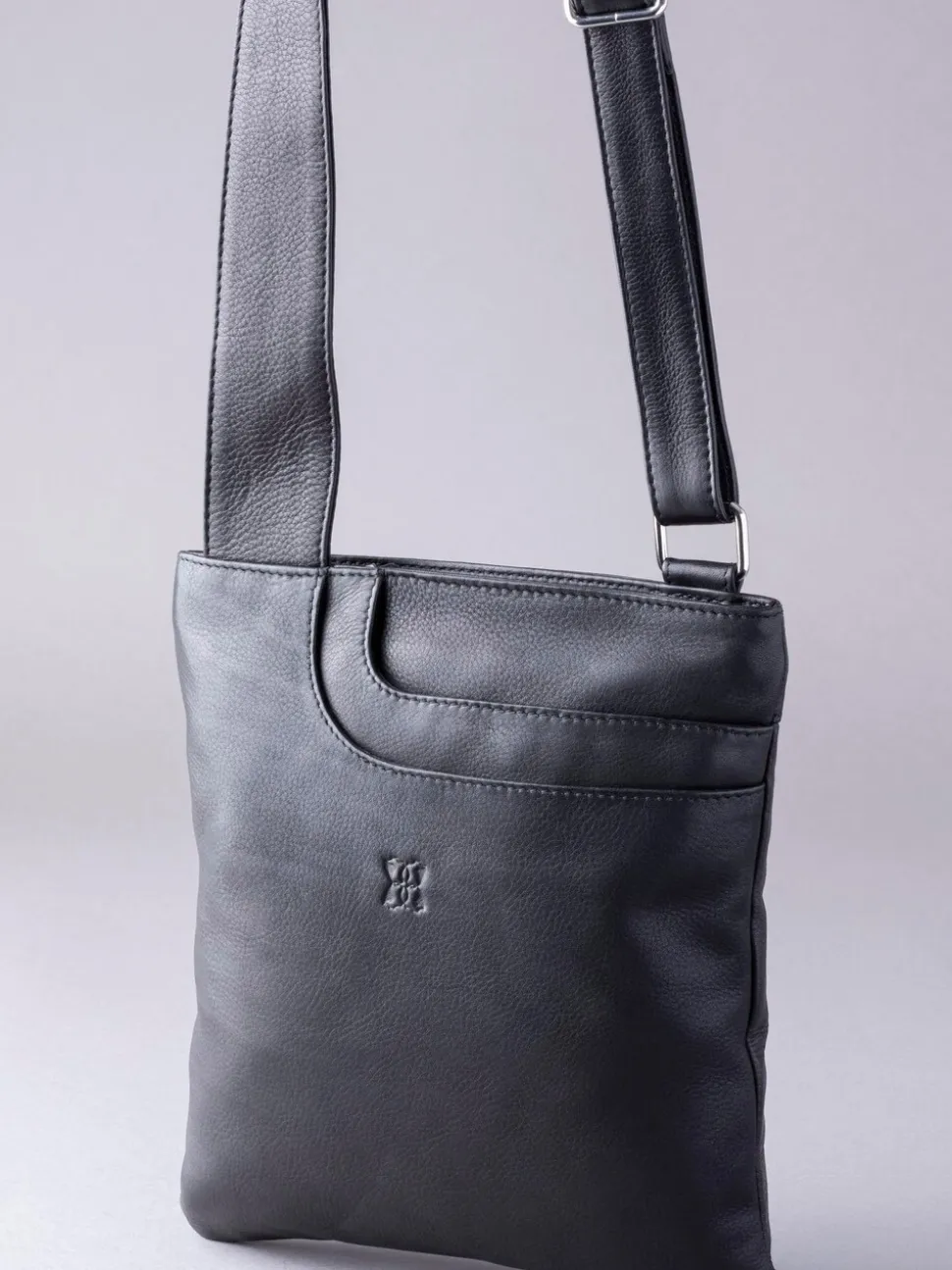 Noir - Sac à bandoulière Lakeland Leather Allerdale