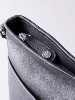 Noir - Sac à bandoulière Lakeland Leather Farlam