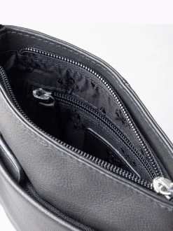 Noir - Sac à bandoulière Lakeland Leather Lowther