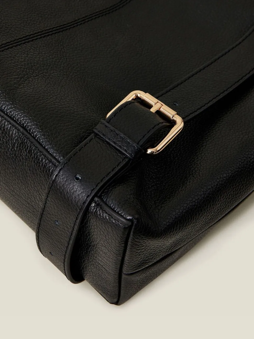 Noir - Sac à dos Accessorize en cuir daim
