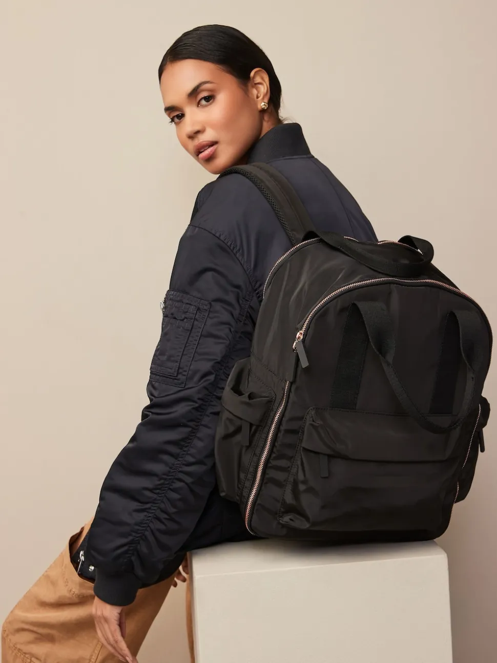 Noir - Sac à dos de voyage