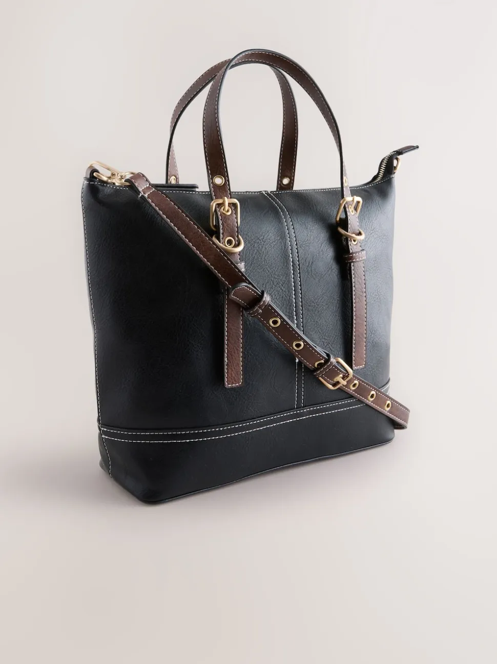 Noir - Sac à main avec boucle