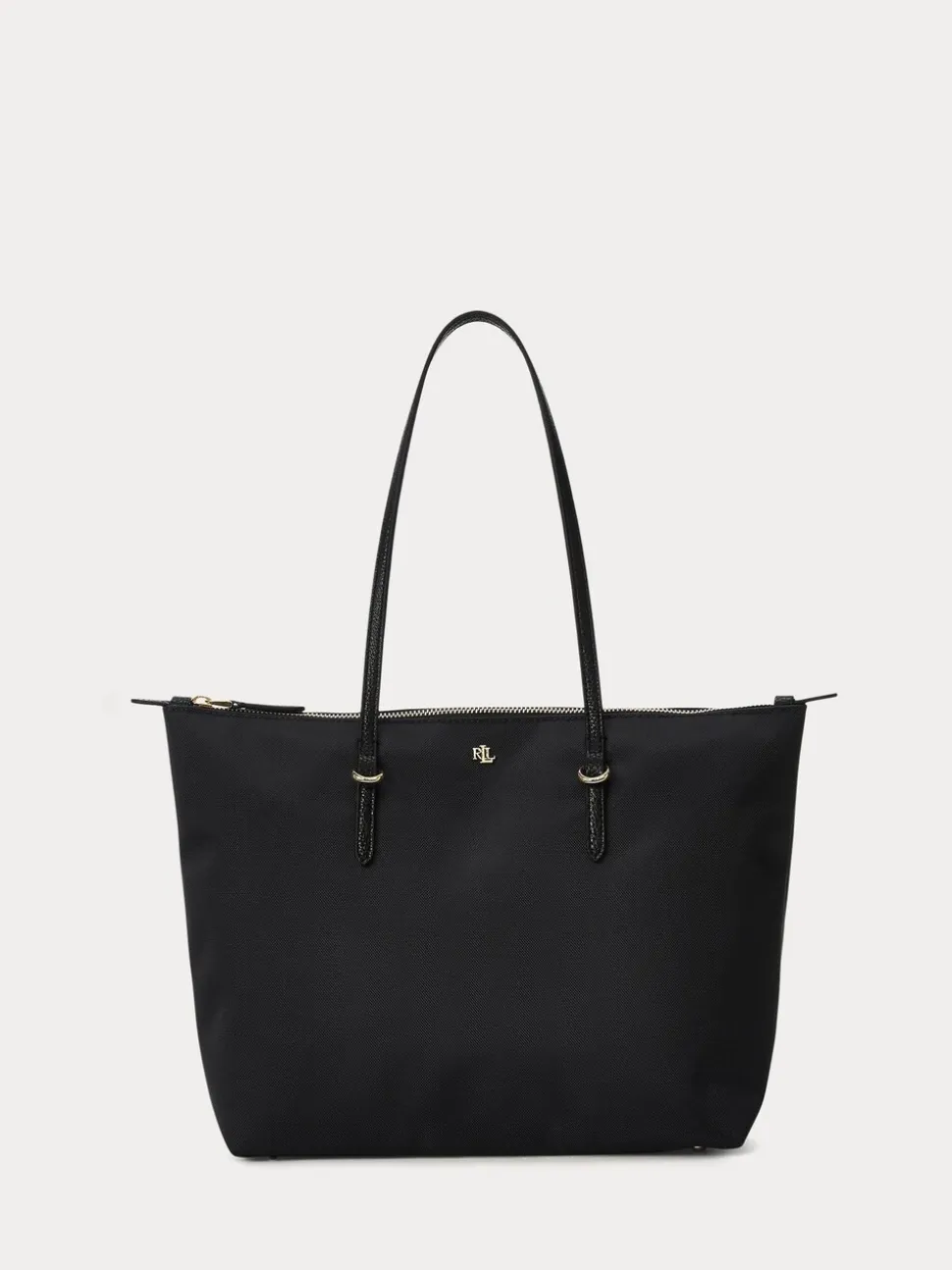 Noir - Sac cabas moyen Lauren Ralph Lauren Keaton en nylon