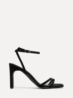 Noir - Sandales à talons carrés Linzi Gesture