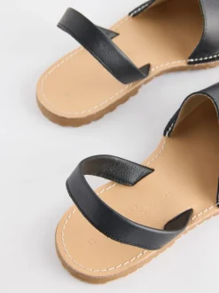 Noir - Sandales en cuir Beach