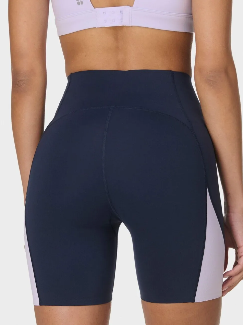 Noir - Short Betty Power UltraSculpt taille haute 6» en sueur