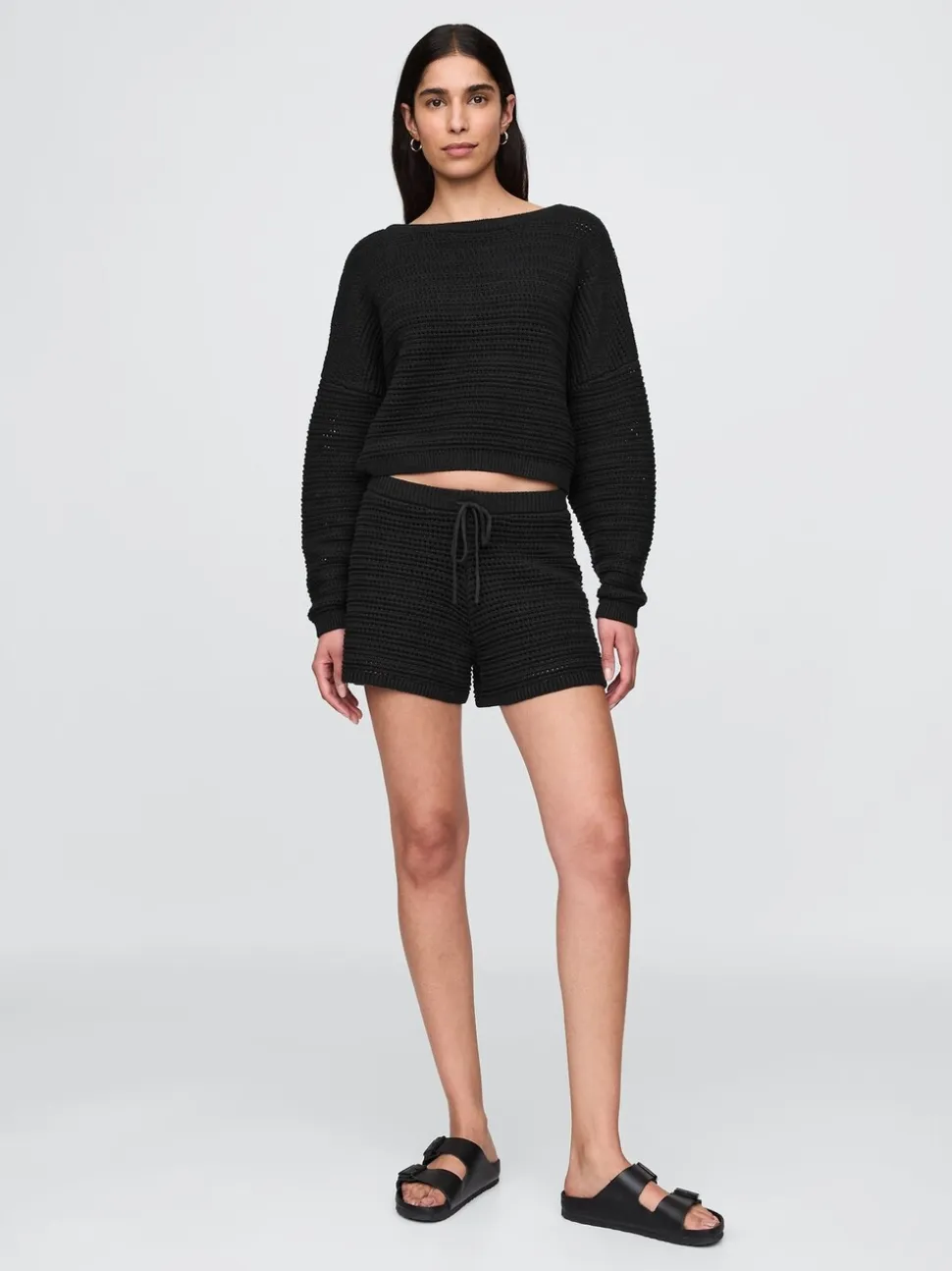 Noir - Short Gap Easy au crochet