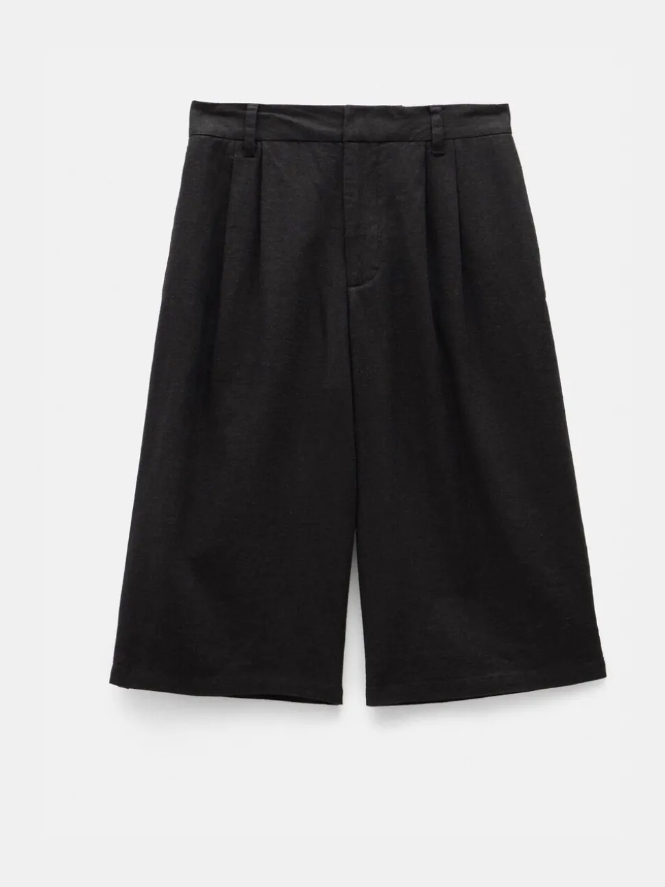 Noir - Short Hush Linen Blend Lya Bermuda