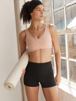 Noir - Short Sports Dry Tech Tummy Control
